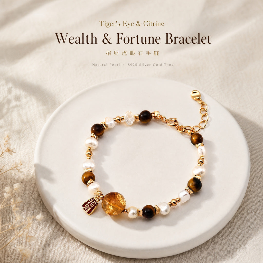 Fortune Tiger's Eye Bracelet
