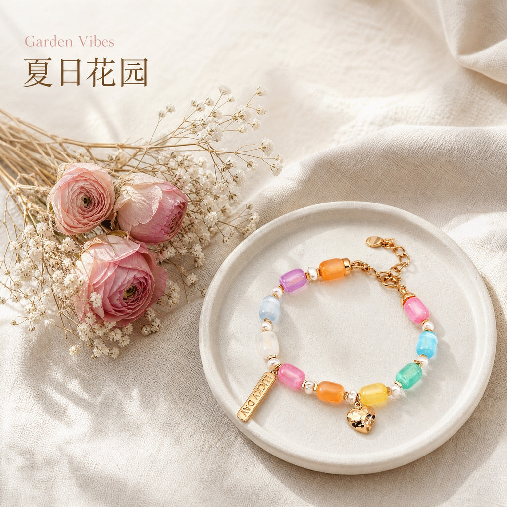 Dreamy Garden Rainbow Bracelet