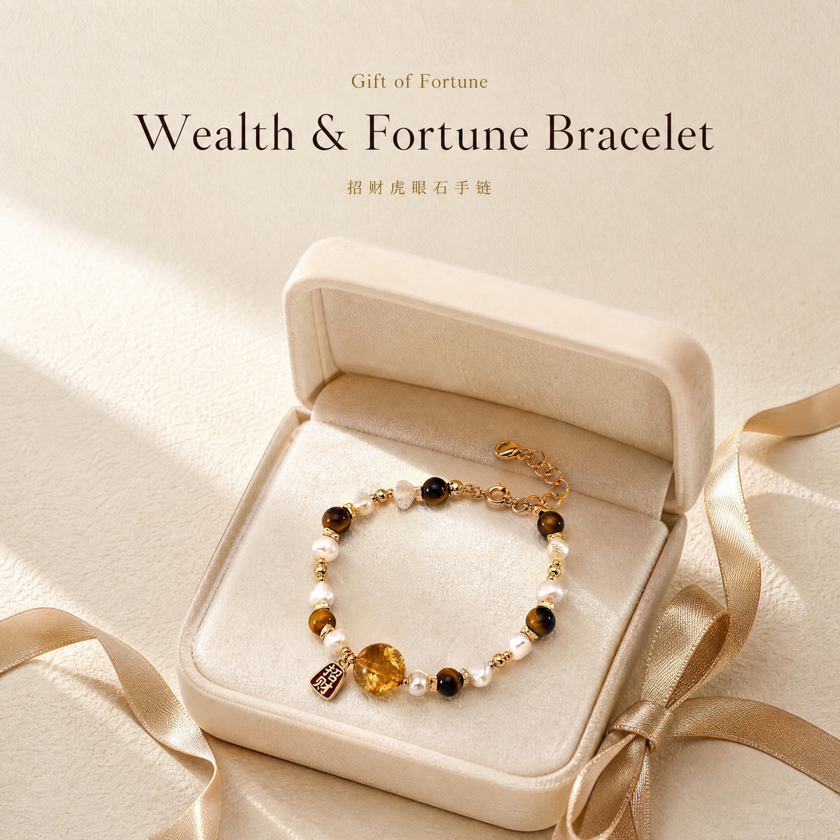 Fortune Tiger's Eye Bracelet