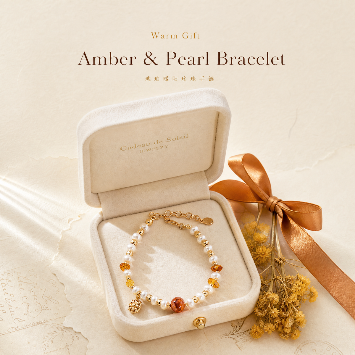 Amber Sun Bracelet